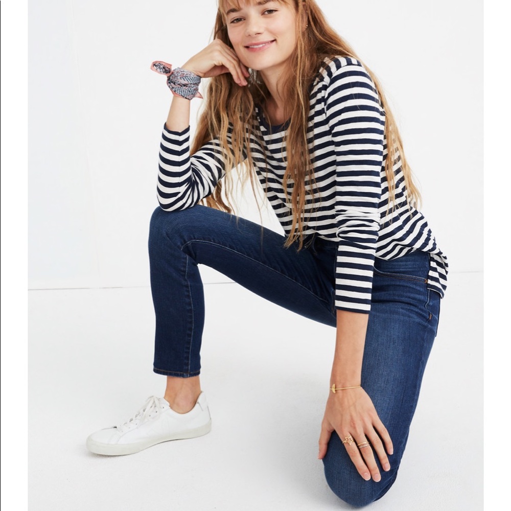 Madewell roadtripper skinny jeans petite 25